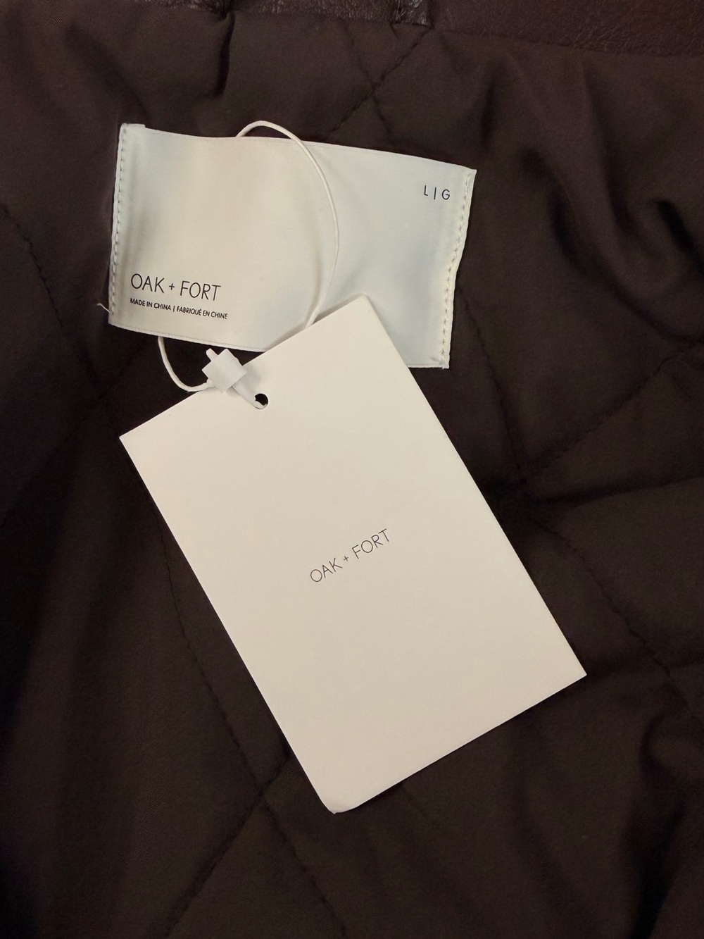 Vegan Leather Bomber Zip-Front Jacket - Picture 8 of 8